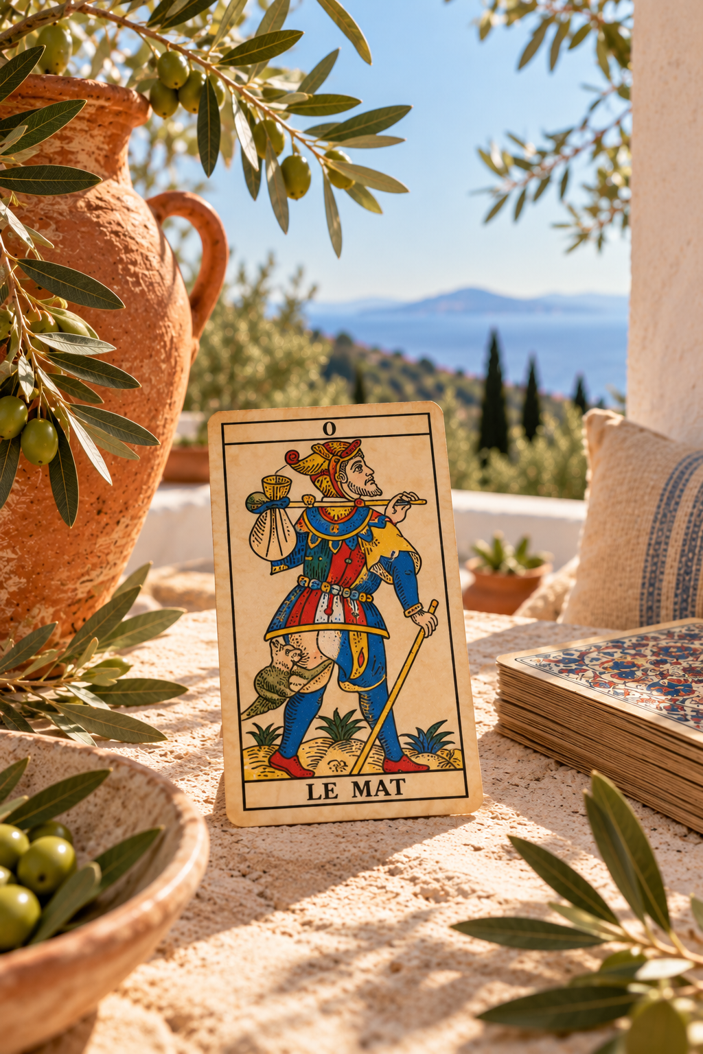 Il Matto nel Tarot di Marsiglia
